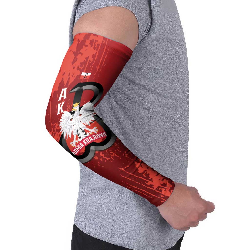 Home Army Poland Arm Sleeves Armia Krajowa Kotwica Grunge Style