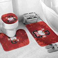 Home Army Poland Bathroom Set Armia Krajowa Kotwica Grunge Style