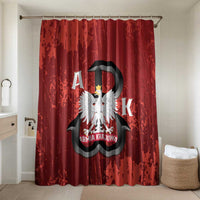 Home Army Poland Bathroom Set Armia Krajowa Kotwica Grunge Style