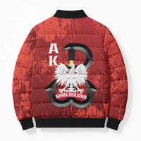 Home Army Poland Bomber Puffer Jacket Armia Krajowa Kotwica Grunge Style
