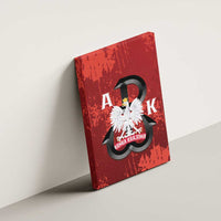 Home Army Poland Canvas Wall Art Armia Krajowa Kotwica Grunge Style