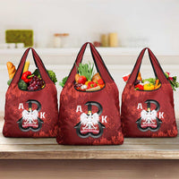 Home Army Poland Grocery Bag Armia Krajowa Kotwica Grunge Style