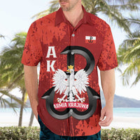 Home Army Poland Hawaiian Shirt Armia Krajowa Kotwica Grunge Style
