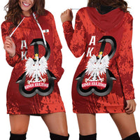 Home Army Poland Hoodie Dress Armia Krajowa Kotwica Grunge Style