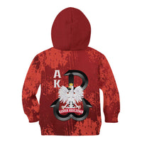 Home Army Poland Kid Hoodie Armia Krajowa Kotwica Grunge Style