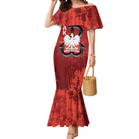 Home Army Poland Mermaid Dress Armia Krajowa Kotwica Grunge Style