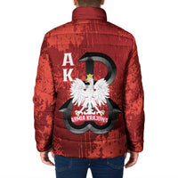 Home Army Poland Padded Jacket Armia Krajowa Kotwica Grunge Style