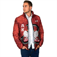 Home Army Poland Padded Jacket Armia Krajowa Kotwica Grunge Style