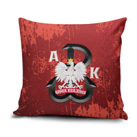 Home Army Poland Pillow Cover Armia Krajowa Kotwica Grunge Style