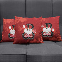 Home Army Poland Pillow Cover Armia Krajowa Kotwica Grunge Style