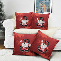 Home Army Poland Pillow Cover Armia Krajowa Kotwica Grunge Style