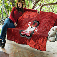 Home Army Poland Quilt Armia Krajowa Kotwica Grunge Style