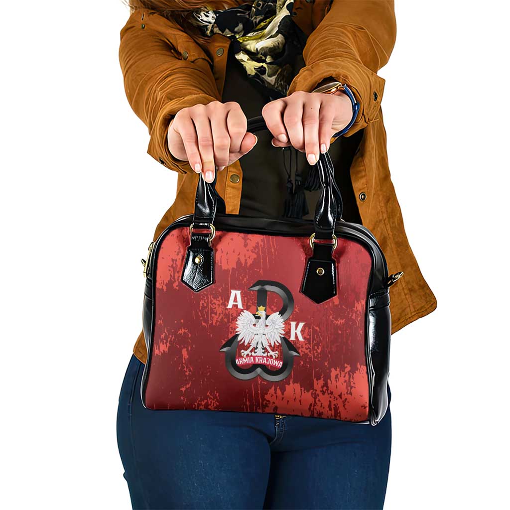 Home Army Poland Shoulder Handbag Armia Krajowa Kotwica Grunge Style