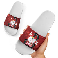 Home Army Poland Slide Sandals Armia Krajowa Kotwica Grunge Style