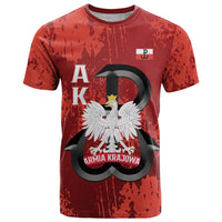 Home Army Poland T Shirt Armia Krajowa Kotwica Grunge Style