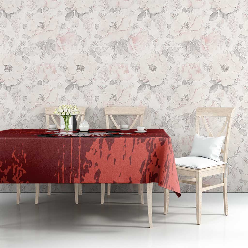 Home Army Poland Tablecloth Armia Krajowa Kotwica Grunge Style