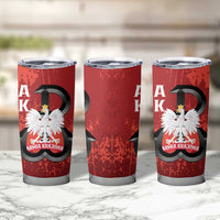 Home Army Poland Tumbler Cup Armia Krajowa Kotwica Grunge Style
