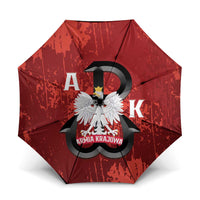 Home Army Poland Umbrella Armia Krajowa Kotwica Grunge Style