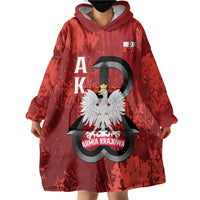 Home Army Poland Wearable Blanket Hoodie Armia Krajowa Kotwica Grunge Style