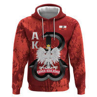 Home Army Poland Zip Hoodie Armia Krajowa Kotwica Grunge Style