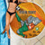 Custom Ivory Coast Football Beach Blanket 2024 Mascot With Champions Trophy - Wonder Print Shop