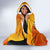 Custom Ivory Coast Football Hooded Blanket 2024 Mascot With Champions Trophy