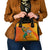Custom Ivory Coast Football Shoulder Handbag 2024 Mascot With Champions Trophy