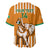 Custom Ivory Coast Football Baseball Jersey Les Elephants 3rd Champions Proud - Wonder Print Shop