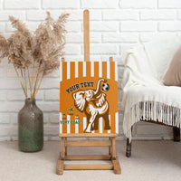 Custom Ivory Coast Football Canvas Wall Art Les Elephants 3rd Champions Proud - Wonder Print Shop