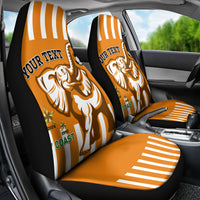 Custom Ivory Coast Football Car Seat Cover Les Elephants 3rd Champions Proud - Wonder Print Shop