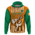 Custom Ivory Coast Football Hoodie Les Elephants 3rd Champions Proud - Wonder Print Shop