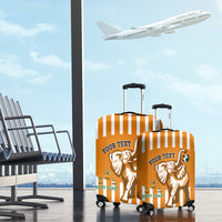Custom Ivory Coast Football Luggage Cover Les Elephants 3rd Champions Proud - Wonder Print Shop