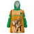 Custom Ivory Coast Football Wearable Blanket Hoodie Les Elephants 3rd Champions Proud - Wonder Print Shop