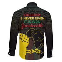 Juneteenth Freedom Day Family Matching Tank Maxi Dress and Hawaiian Shirt 1865 Black Independence African Pattern - Wonder Print Shop