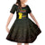 Juneteenth Freedom Day Kid Short Sleeve Dress 1865 Black Independence African Pattern - Wonder Print Shop