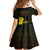 Juneteenth Freedom Day Kid Short Sleeve Dress 1865 Black Independence African Pattern - Wonder Print Shop