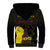 Juneteenth Freedom Day Sherpa Hoodie 1865 Black Independence African Pattern - Wonder Print Shop