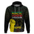Juneteenth Freedom Day Zip Hoodie 1865 Black Independence African Pattern