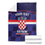 Custom Croatia Football Blanket Come On Vatreni Checkerboard Style