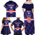 Custom Croatia Football Family Matching Off Shoulder Maxi Dress and Hawaiian Shirt Come On Vatreni Checkerboard Style