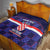 Custom Croatia Football Quilt Come On Vatreni Checkerboard Style