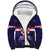 Custom Croatia Football Sherpa Hoodie Come On Vatreni Checkerboard Style