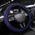 Croatia Football Steering Wheel Cover Come On Vatreni Checkerboard Style