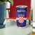 Custom Croatia Football Tumbler Cup Come On Vatreni Checkerboard Style