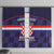 Custom Croatia Football Window Curtain Come On Vatreni Checkerboard Style