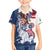United States 4th Of July Family Matching Summer Maxi Dress and Hawaiian Shirt USA Eagle Statue Of Librerty