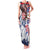 United States 4th Of July Family Matching Tank Maxi Dress and Hawaiian Shirt USA Eagle Statue Of Librerty