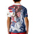 United States 4th Of July Kid Polo Shirt USA Eagle Statue Of Librerty