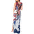 United States 4th Of July Tank Maxi Dress USA Eagle Statue Of Librerty
