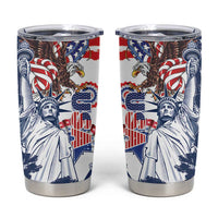 United States 4th Of July Tumbler Cup USA Eagle Statue Of Librerty